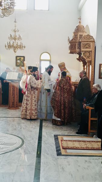 Κουρά Μοναχού και Χειροτονία Διακόνου στην Πρασινάδα Παρανεστίου